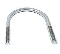 Design61 1 vis à étrier M16 x 171 x Ø 108,0 à 114,3 mm - Cheville filetée galvanisée - Pour fixation de tuyaux, construction métallique, automobile, industrie, bateau, atelier, construction