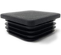 Design61 Lot de 10 bouchons à lamelles carrés 40 x 40 mm avec lamelles pour dimensions intérieures 30-34 mm