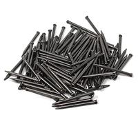 Design61 Lot de 100 clous en acier à tête plate 1,5 x 20 mm