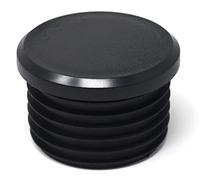 Design61 Lot de 4 bouchons de protection à lamelles de 42 mm de diamètre avec tête plate pour tubes ronds de 1,25 "