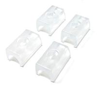 Design61 Lot de 4 patins pour chaise cantilever - Diamètre : 10 mm - Avec surface en TPE amortissant le bruit