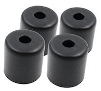 Design61 Lot de 4 Rotules, Pieds pour Meuble, Patins en Plastique Bio pour Canapés, Fauteuils, pour tous les Sols, Ø 50 x H 50 mm