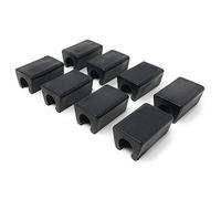 Design61 Lot de 8 patins de protection Silencer - Diamètre : 8 mm