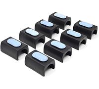 Design61 Lot de 8 patins en PTFE pour chaises cantilever Ø 18-20 mm
