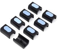 Design61 Lot de 8 patins PTFE pour chaise cantilever à tube rond Ø 24-25 mm