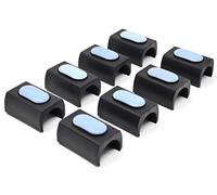 Design61 Lot de 8 patins PTFE pour chaises cantilever - Diamètre : 23-25 mm