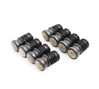 Design61 Patins de Protection Patins de Feutre Protection Sol pour de chaises pour Tubes de diamètre 16 mm 8 pièces