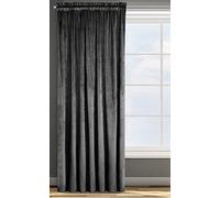 Design 91 Rideau prêt à poser 140x270 Rosa velours noir D91