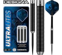 designa Ultralite V2 Fléchettes à Pointe en Acier, 16 g