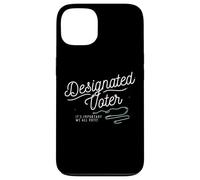 Designated Voter Democracy Voting Gift for Registered Voters Coque pour iPhone 13