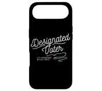 Designated Voter Democracy Voting Gift for Registered Voters Coque pour iPhone Air