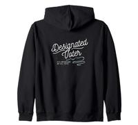 Designated Voter Democracy Voting Gift for Registered Voters Sweat à Capuche