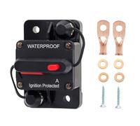 Désignateur de circuit audio : support de fusible robuste, verrouillage automobile en ligne - Protecteur de courant stéréo de voiture compact avec protection contre les surcharges, bloc de
