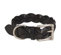 Designed by Lotte Collier en Cuir pour Chien Noir 57x3,5 cm