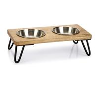 Designed by Lotte Gamelle pour Chat Set Linga Braun 31x16x10cm 2x160ml