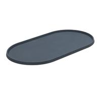 Designed by Lotte Oona Set de Table en Silicone Anthracite 45 x 25 cm