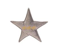 Designed by Lotte Poinsettia Jouet pour Chien en Velours Gris 29 x 27 x 5 cm