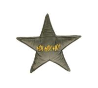 Designed by Lotte Poinsettia Jouet pour Chien en Velours Vert 29 x 27 x 5 cm