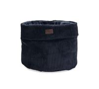 Designed by Lotte Ribbed Panier pour chat Anthracite 50 x 50 x 35 cm