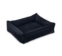 Designed by Lotte Ribbed Panier pour chien, anthracite, 80 x 70 x 22 cm