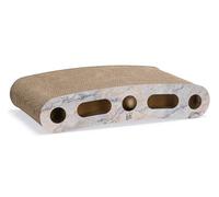 Designed by Lotte Silja Jouet à griffer, Carton, Blanc, 46 x 25 x 9 cm