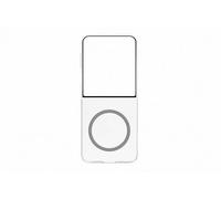 Designed for Samsung Yuchuan Coque de Protection magnétique en Deux Parties pour Galaxy Z Flip7 avec Aimant pour Fixer des Gadgets, Compatible avec Chargeur Qi2, Transparent