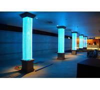 Designer 270cm colonne d'eau xxl colonnes d'eau bar local mur d'eau