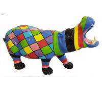 Designer Abstract Figure Figures modernes Décoration Hippopotame Jardin Sculptures