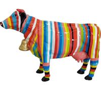 Designer Abstrait Moderne Figure d'une Vache en plastique Deko Garden Sculptures