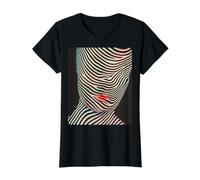 Designer de Mode Abstraite pour Femme T-Shirt Graphique avec Valeur