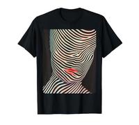 Designer de Mode Abstraite pour Femme T-Shirt Graphique avec Valeur
