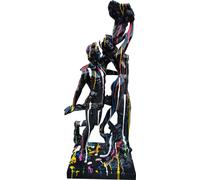 Designer Décoration Abstraite Moderne Figure Danse Couple Sculptures Jardin