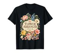 Designer Floral Vintage T-Shirt