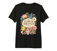 Designer Floral Vintage T-Shirt Haut de Gamme
