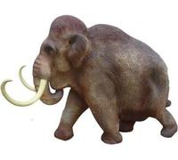 Designer moderne belle sculpture Mammouth, figure hauteur 42cm