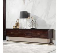 Designer RTV TV buffet commode Side Low armoire étagère de luxe salle de séjour Board