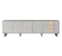 Designer rtv tv buffet commode side low board armoire étagère luxe salon bois
