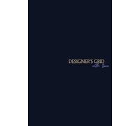 Designer’s Grid with Line: Stylish Notebook with Alternating 5mm Grid and Lined Pages