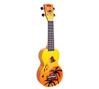 Designer Series Sop Uke - Hawaii (Orange Burst) - UKULELE
