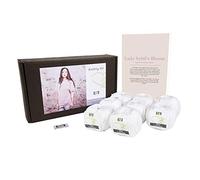 DesignEtte Danemark 50 g/127 m 350 g Moyen DesignEtte Mini cottonette/100% mercerisé Coton égyptien Lady Sybil (Homonymie) pour Femme à Tricoter Kit, Bleu pour bébé, 2 Parent