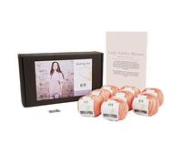 DesignEtte Danemark 50 g/127 m 350 g Moyen DesignEtte Mini cottonette/100% mercerisé Coton égyptien Lady Sybil (Homonymie) pour Femme à Tricoter Kit, Bleu pour bébé, 2 Parent