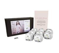 DesignEtte Danemark 50 g/127 m 350 g Moyen DesignEtte Mini cottonette/100% mercerisé Coton égyptien Lady Sybil (Homonymie) pour Femme à Tricoter Kit, Bleu pour bébé, 2 Parent