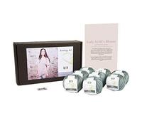 DesignEtte Danemark 50 g/127 m 350 g Moyen DesignEtte Mini cottonette/100% mercerisé Coton égyptien Lady Sybil (Homonymie) pour Femme à Tricoter Kit, Bleu pour bébé, 2 Parent