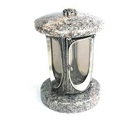 designgrab Tombe Lampe en aluminium Aspect ancien en aluminium et Granit Himalaya dans des lampes aspect ancien funéraire Tombe Lampe