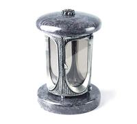 designgrab Tombe Lampe en Aluminium Aspect Ancien en Aluminium et Granit Orion Blue/Coromandel/Bahama Blue