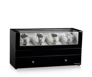 Designhütte Remontoir Montre Automatique San Diego 4 - Noir / Gris