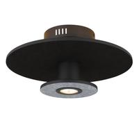 Designix Plafonnier Carter LED 24W Noir Mat, Ø 38 cm | 890 lm