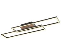 Designix Plafonnier Dakari LED Noir Mat 30W, L 60 cm | IP20