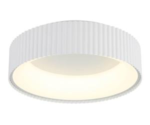 Designix Plafonnier Kemp LED 45W Blanc Mat Ø46 cm | 1800 lm