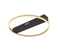 Designix Plafonnier Luffy Noir LED 20W, 39,4 cm | 910 lm